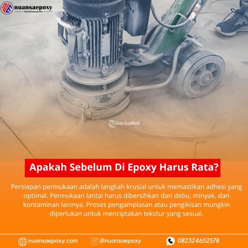 Jasa Aplikator Cat Epoxy Lantai Pabrik Gudang - Pekalongan