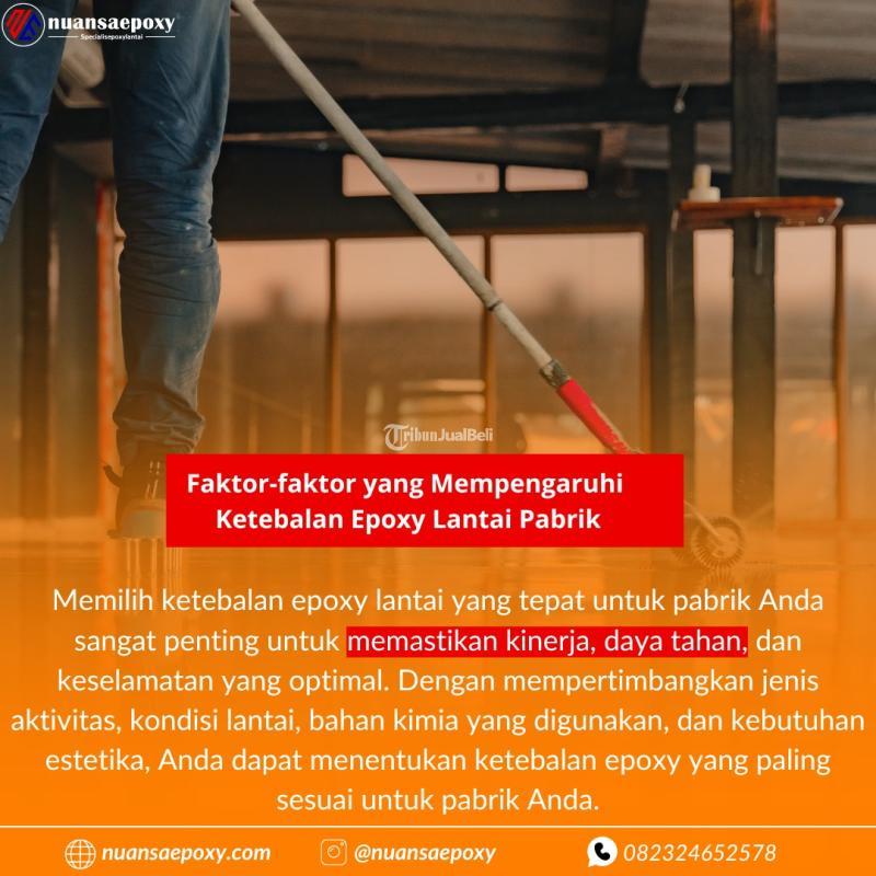 Jasa Aplikator Epoxy Lantai Pabrik Gudang - Magelang