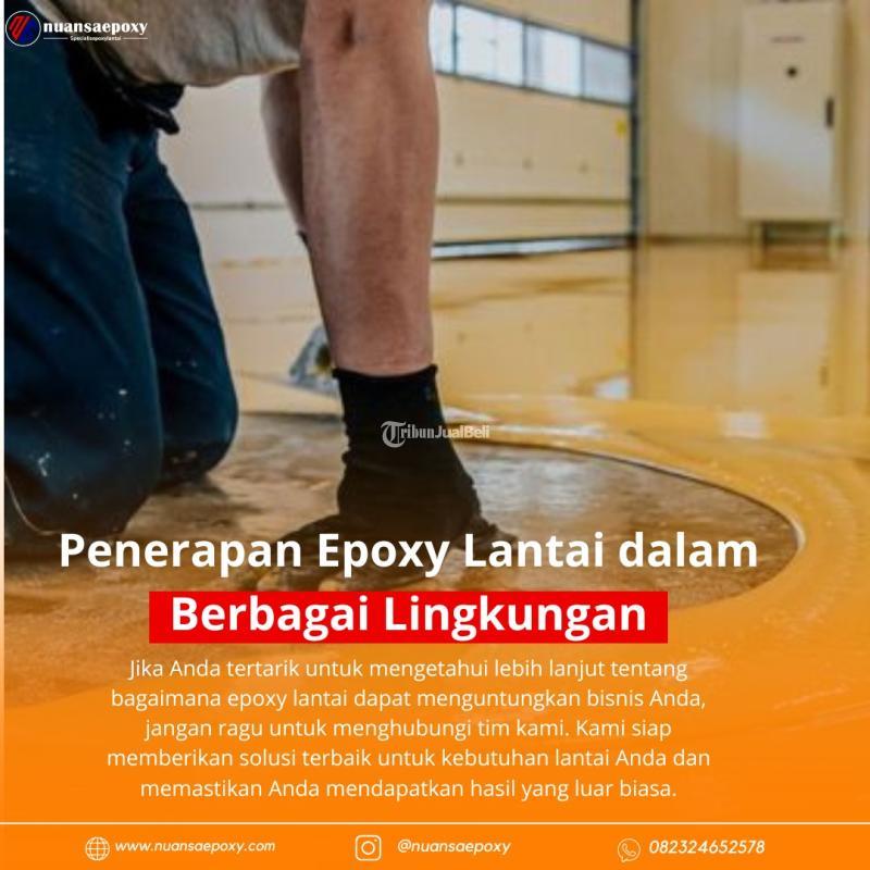 Jasa Aplikator Epoxy Lantai Pabrik Gudang - Magelang