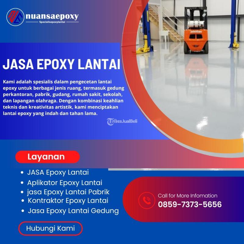Jasa Aplikator Epoxy Lantai Pabrik Gudang - Magelang