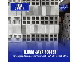 Roster Beton Loster Minimalis Motif Dadu - Mojokerto