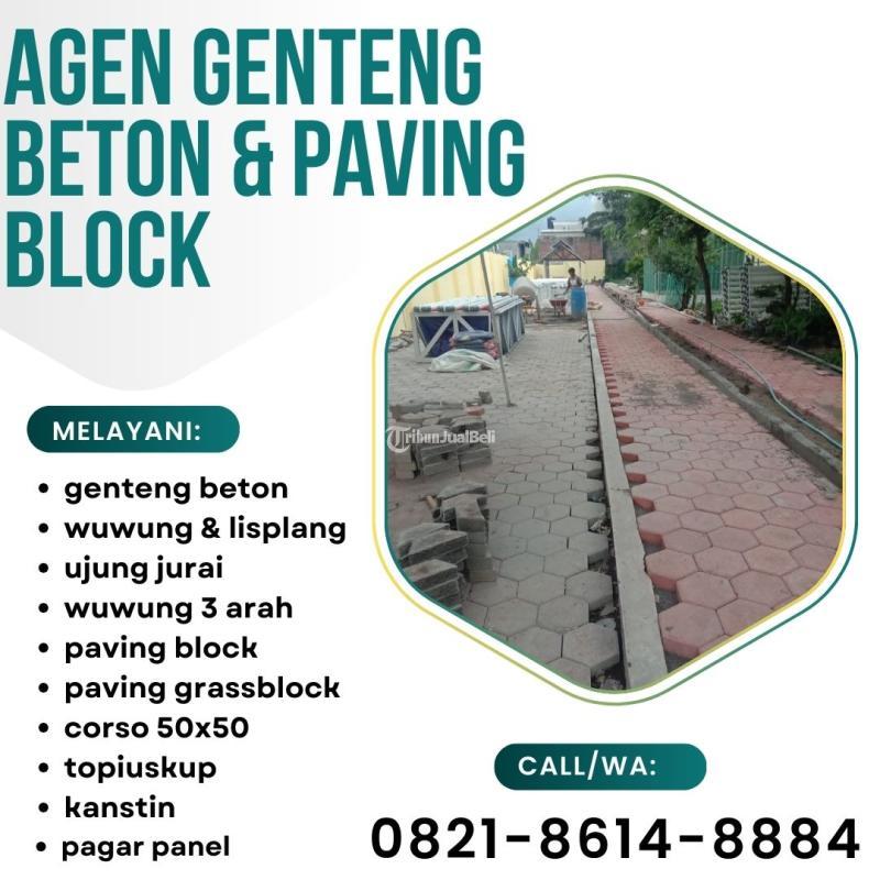 Paving Beton untuk Area Komersial Keberlanjutan dan Kekuatan - Malang