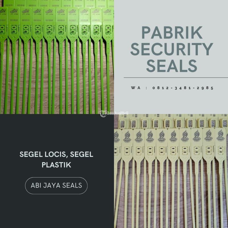 Pabrik Segel Plastik Security Seals Locis - Indragiri Hulu 