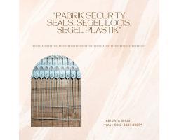 Segel Plastik Security Seals Locis - Kepulauan Meranti