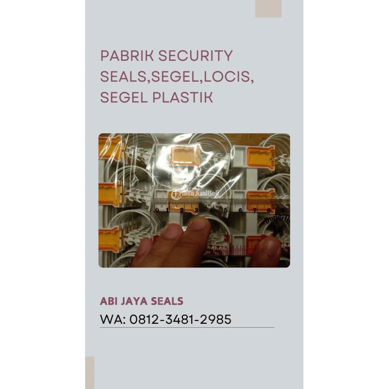 Segel Plastik Security Seals Locis - Kepulauan Meranti