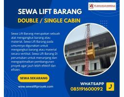 Sewa Alat Rental Lift Barang - Singkawang
