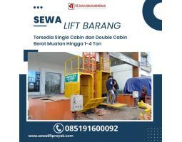 Sewa Rental Alat Proyek Lift Barang Proyek - Bontang