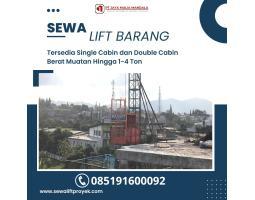 Sewa Rental Alat Proyek Lift Barang Proyek - Kutai Kartanegara