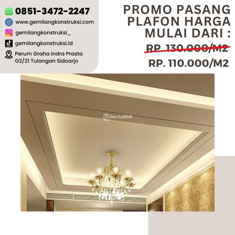 Jasa Plafon Kualitas Terbaik Harga Terjangkau - Gresik 