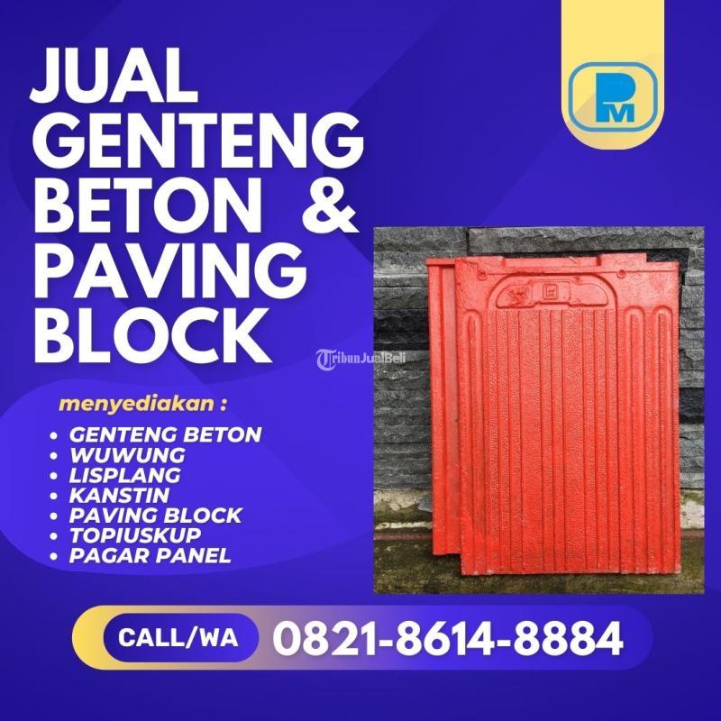 Genteng Flat Beton, Pilihan Estetis dan Kuat Siap Kirim - Malang 