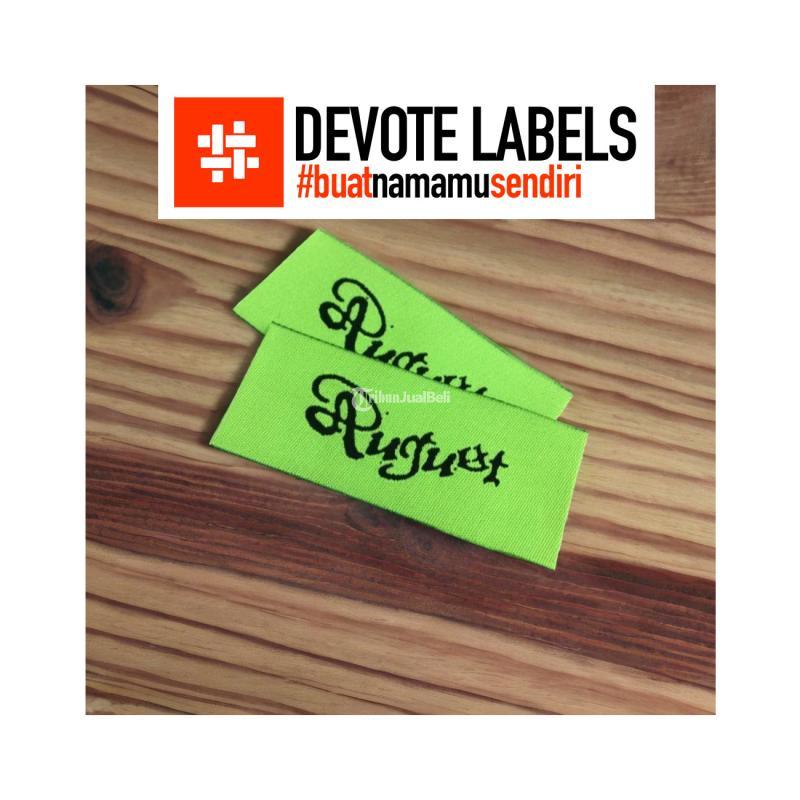 Cetak Label Nylon Devote Cetak Labels - Balangan