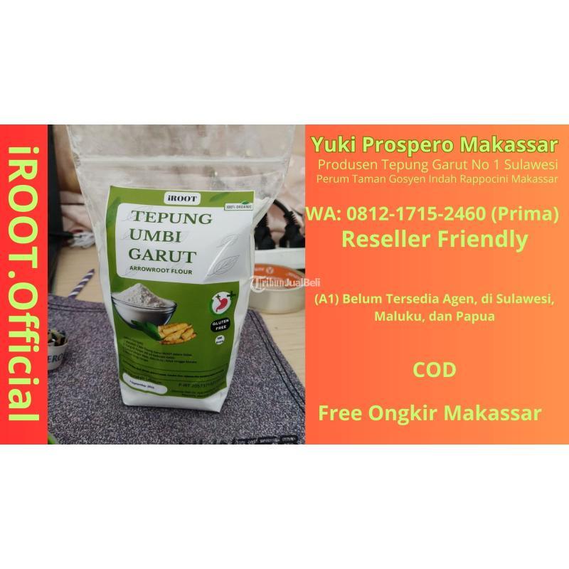 Grosir Tepung Garut Bahan Nutrifleks dan Oriflakes Untuk Maag dan Gerd - Makassar