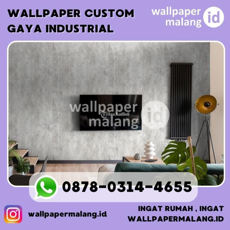 Wallpaper Custom Gaya Industrial - Malang Kota