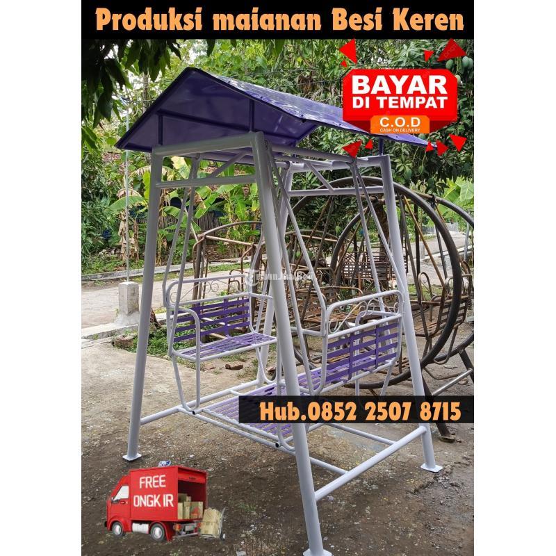 Free Ongkir Ayunan Besi Kotak Beratap Dan Mainan Panjat - Semarang Kota