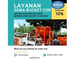 Sewa Bucket Cor Bulanan - Bintan