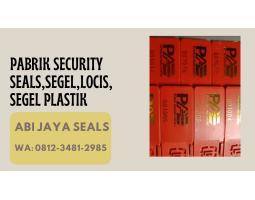 Segel Plastik Security Seals Locis - Berau