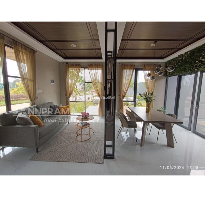 Dijual Rumah Cluster 4KT 3KM SHM Jalan Ry Muhtar Golden Sawangan Lebar 8 Tipe Simphony - Depok