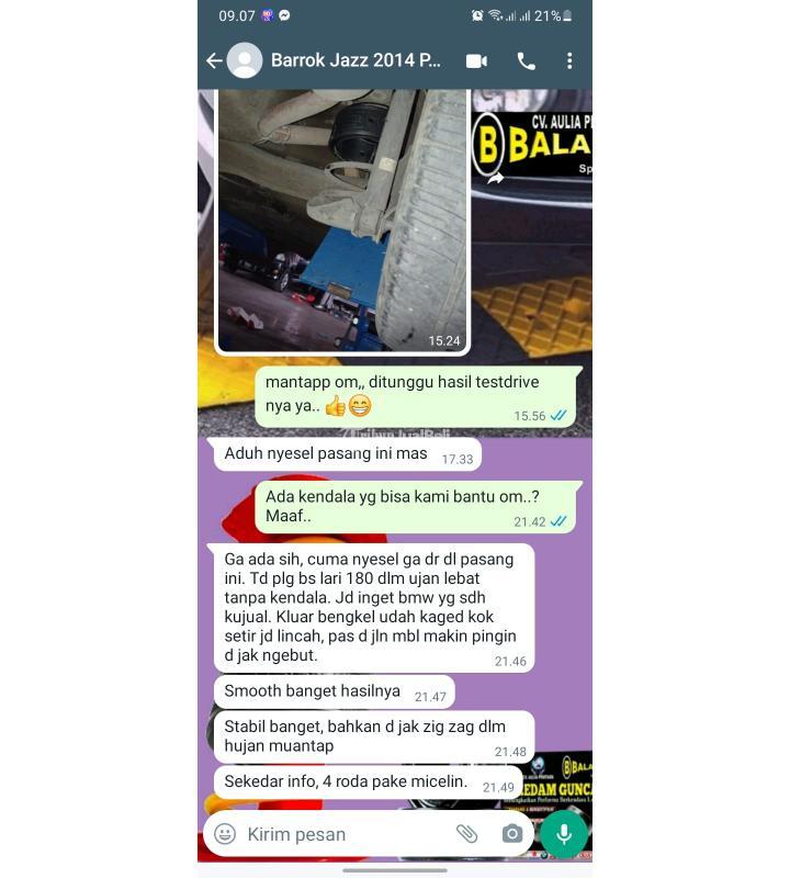 20 Menit Guncangan Keras mobil Tuntas pake Balance Peredam Guncangan - Medan