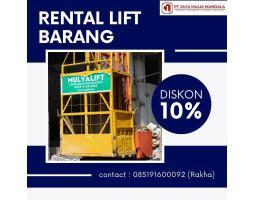 Rental Lift Barang Sulawesi Utara  Lift Barang - Manado  