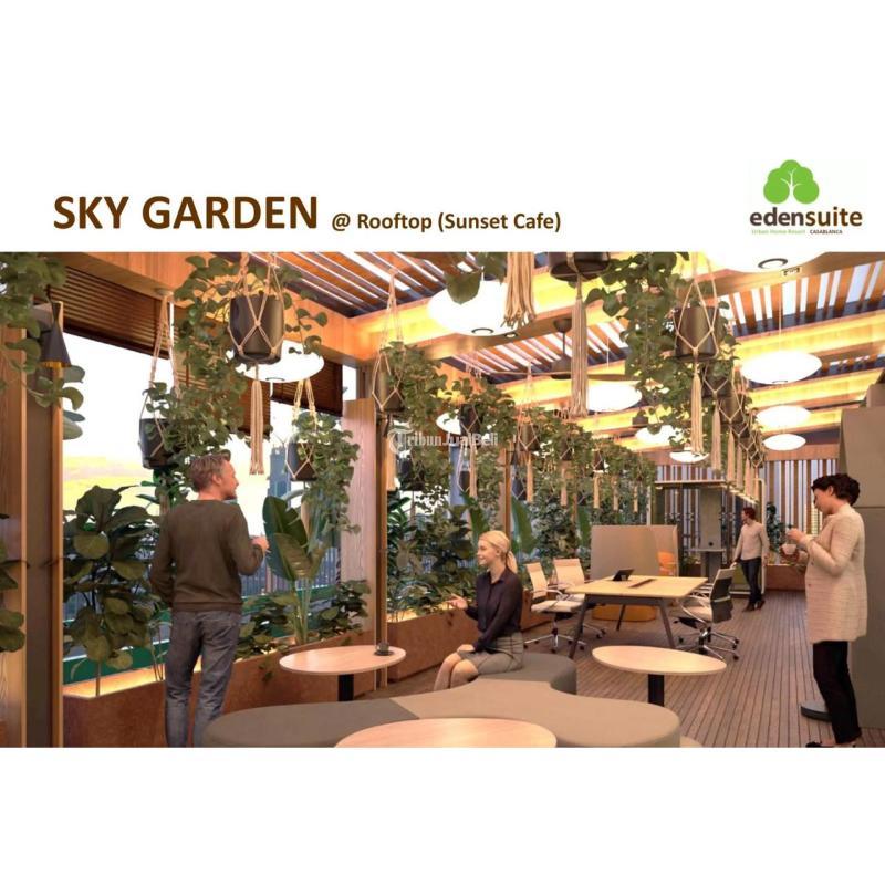 Jual Apartemen Mewah Luas 33 m2 di Edensuite di Kasablanka - Jakarta Selatan