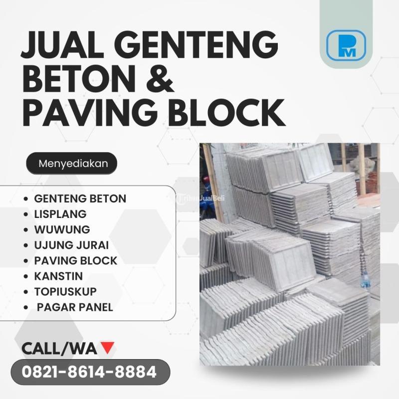 Genteng Beton Flat untuk Hunian Anti Bocor - Malang