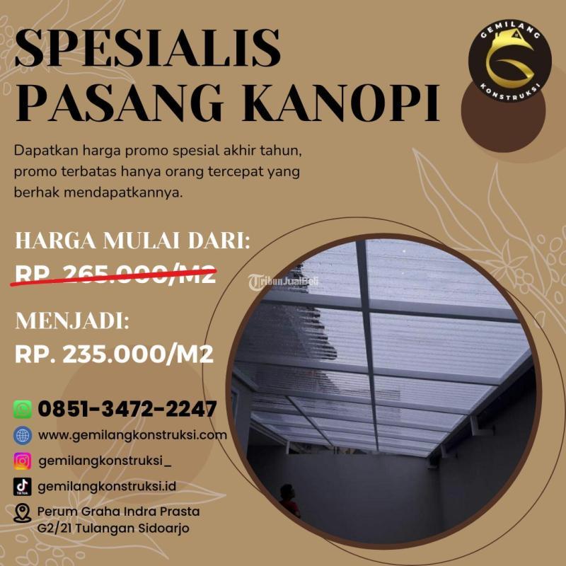 Jasa Plafon PVC Gypsum - Gresik