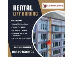 Sewa Rental Alat Proyek Lift Barang Berkualitas - Samarinda