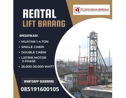 Sewa Rental Alat Proyek Lift Barang - Berau