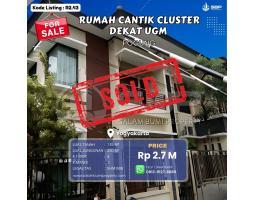 Jual Rumah Mewah Cantik Minimalis Tipe 200 Dekat UGM dalam Ringroad - Sleman