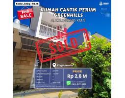 Jual Rumah Mewah Cantik Tipe 150 di Perum Greenhills Utara UGM - Sleman