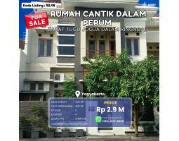 Jual Rumah Mewah Tipe 400 Baru di Perumahan Barat Tugu Jogja, Dekat Banyumili Resto - Sleman