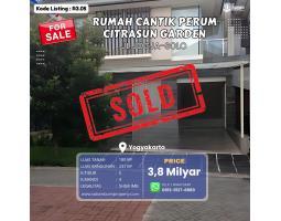 Dijual Rumah Mewah Cantik, Tipe 231, 5KT, 4KM, SHM, di Perum Elite Citrasun Garden, Jl Jogja-Solo - Sleman