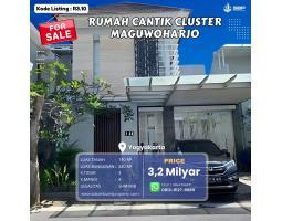 Dijual Rumah Mewah Cluster, LT. 140m2, LB. 240m2, 4KT, 3KM, Full Furnished, Sistem One Gateway - Sleman