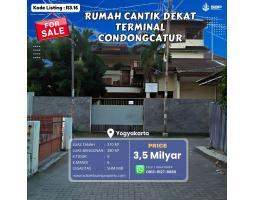 Dijual Rumah Megah Strategis, LT. 310m2, LB. 380m2, 9KT, 6KM, Cocok Untuk Investasi Homestay, Dekat POLDA DIY - Sleman