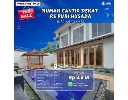 Dijual Rumah Mewah, LT. 440m2, LB. 300m2, 5KT, 5KM, dengan Kolam Renang Pribadi di Jl. Palagan km 12, Harga Turun - Yogyakarta