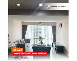 Disewakan Apartemen Fully Furnished, Taman Anggrek Condominium, 2 Bedroom, High Floor - Jakarta Barat 
