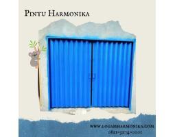 Pintu Harmonika di Logam harmonika - Kutai Barat 