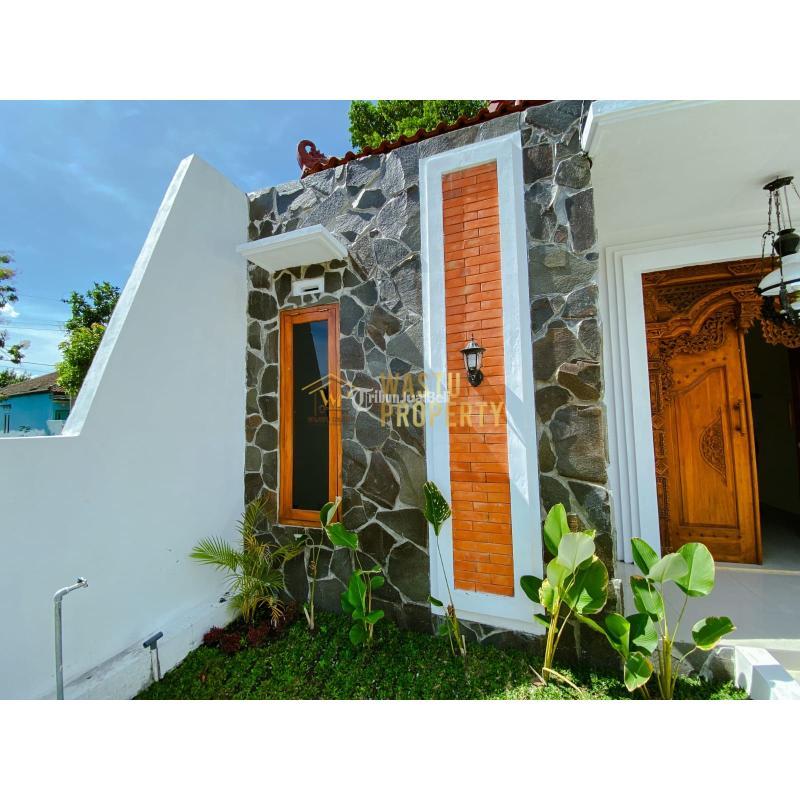 Dijual Rumah Cantik Siap Huni 3KT 2KM SHM Tepi Jalan Raya Prambanan - Klaten