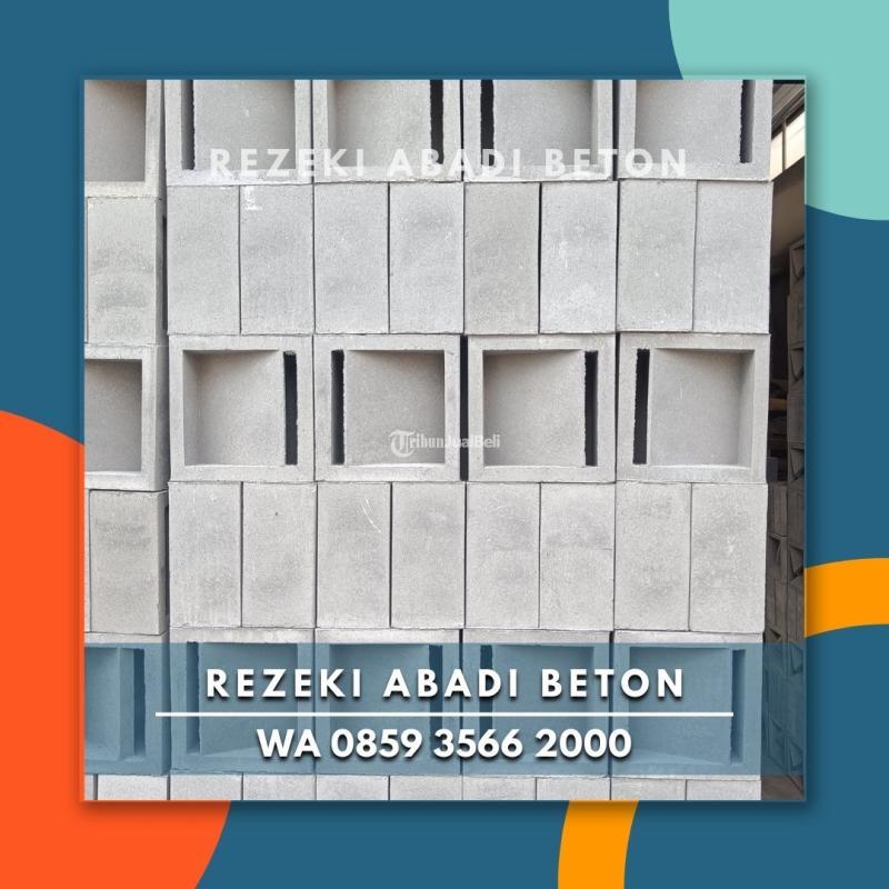 Roster Beton Minimalis 20x20 di Berbek - Nganjuk
