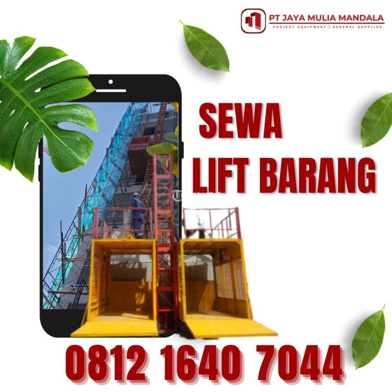 Sewa Lift Material Proyek 1 sampai 4 Ton Murah - Jakarta Pusat