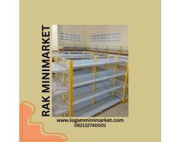 Rak Minimarket Terpercaya Logam Minimarket - Balikpapan 