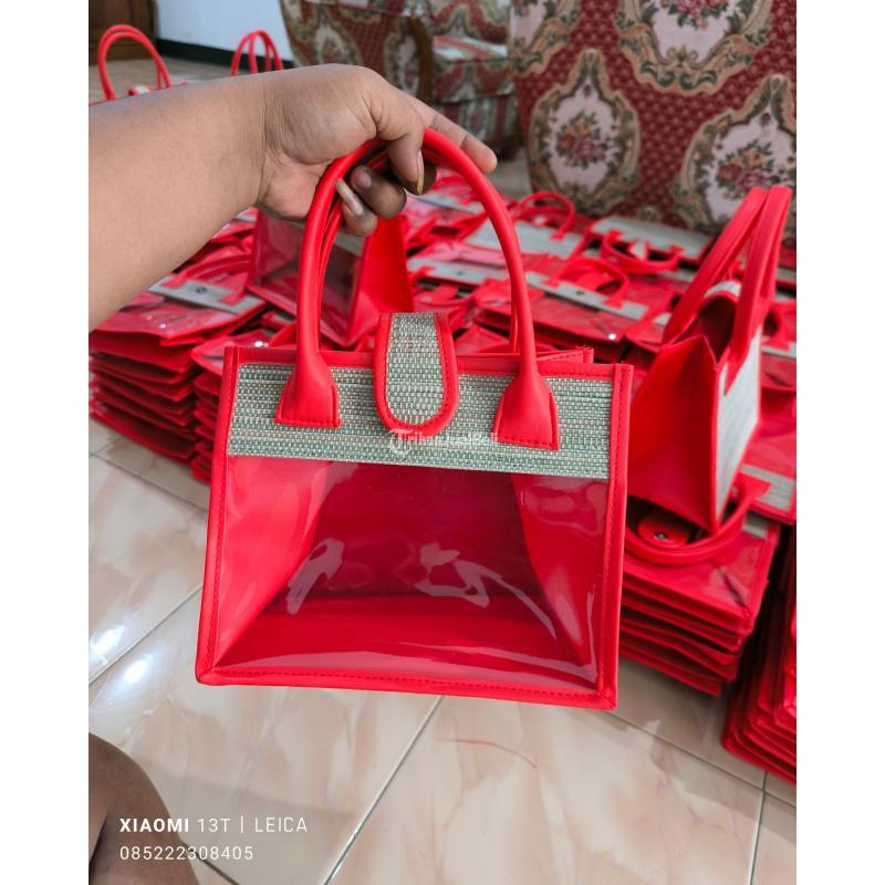 Tas Mika Merah Mendong - Tasikmlaya