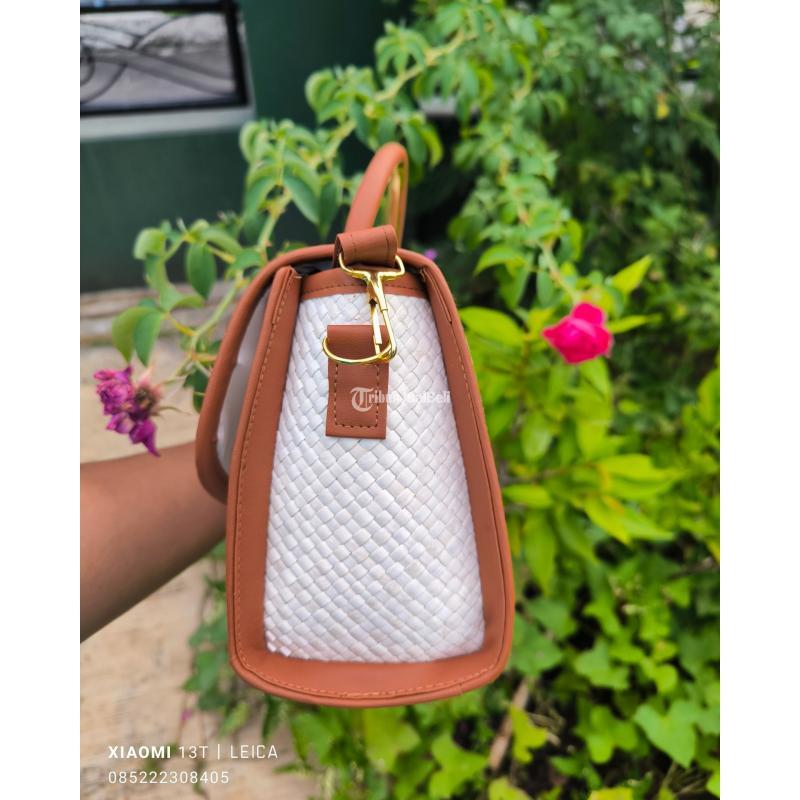 Tas Kondangan Pandan Anyam Natural - Tasikmalaya