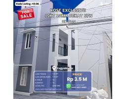 Dijual Kost Exclusive Baru 10 Kamar Occupancy 99 Dekat UPN, Seturan - Sleman