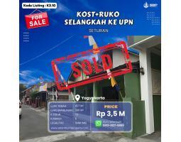 Dijual Rumah Induk dan Kost 8 Kamar Strategis Dekat UPN, Seturan - Sleman