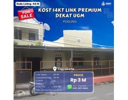 Dijual Kost 17 Kamar Dekat UGM - Sleman