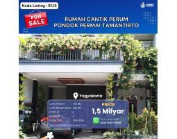 Dijual Rumah Cantik Modern 4KT 2KM SHM di Perum Pondok Permai, Taman Tirta - Sleman