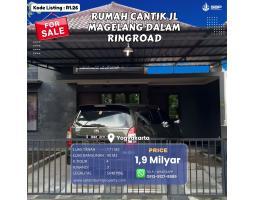 Dijual Rumah Cantik Minimalis 4KT 3KM SHM Dekat UGM di Jl. Magelang Km 4 Harga Terjangkau - Sleman