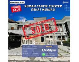 Dijual Rumah Cantik Baru Cluster Monjali Dekat UGM, Hyatt, Al-Azhar - Sleman