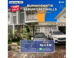 Dijual Rumah Cantik 2 Lantai di Perum Elite Greenhills, Jl. Kaliurang km 9 - Sleman